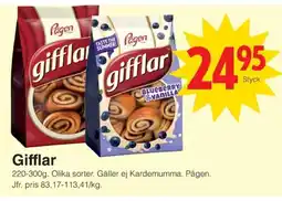 Matöppet Pågen Gifflar erbjuda