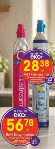 EKO Refill Kolsyrepatron erbjuda