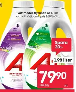 Rusta Tvättmedel, flytande A+ erbjuda