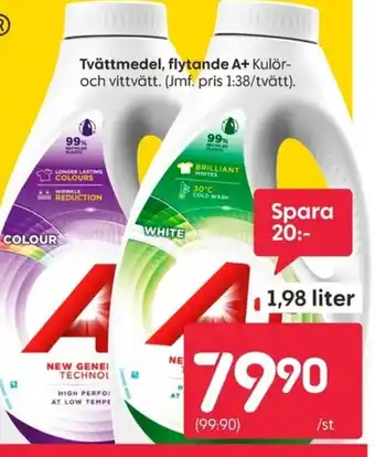 Rusta Tvättmedel, flytande A+ erbjuda