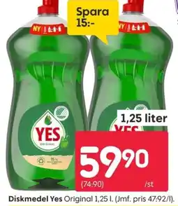 Rusta Yes Diskmedel erbjuda