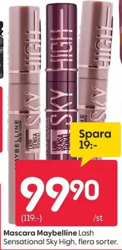 Rusta Mascara Maybelline erbjuda