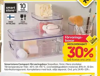 Rusta Smartstore Compact Förvaringsbox erbjuda