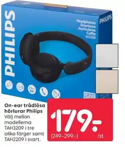 Rusta On-ear trådlösa hörlurar Philips erbjuda