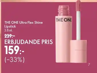 Oriflame THE ONE Ultra Flex Shine Lipstick erbjuda