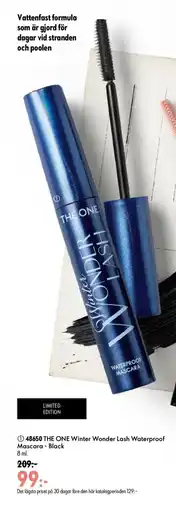 Oriflame THE ONE Winter Wonder Lash Waterproof Mascara - Black erbjuda