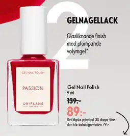 Oriflame Gel Nail Polish erbjuda