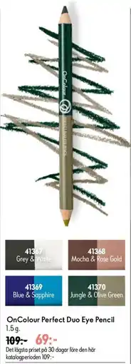 Oriflame OnColour Perfect Duo Eye Pencil erbjuda