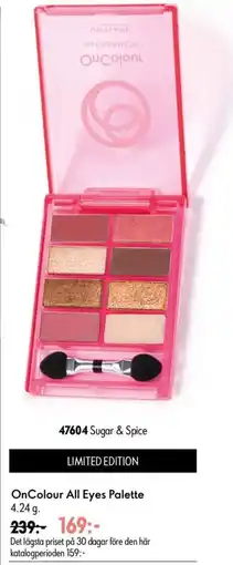 Oriflame OnColour All Eyes Palette erbjuda