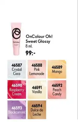 Oriflame OnColour Oh! Sweet Glossy erbjuda