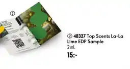 Oriflame Top Scents La-La Lime EDP Sample erbjuda