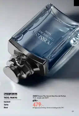Oriflame Possess The Secret Man Eau de Parfum erbjuda