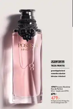 Oriflame Possess Absolute Eau de Parfum erbjuda