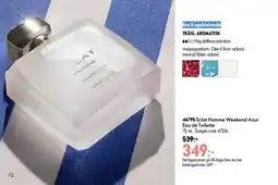 Oriflame Eclat Homme Weekend Azur Eau de Toilette erbjuda