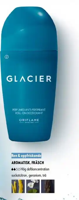 Oriflame Glacier Perfumed Anti- perspirant Roll-On Deodorant erbjuda