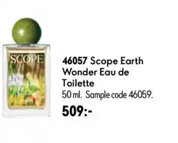 Oriflame Scope Earth Wonder Eau de Toilette erbjuda