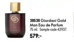 Oriflame Giordani Gold Man Eau de Parfum erbjuda
