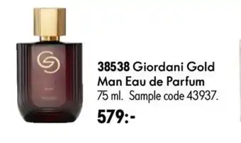 Oriflame Giordani Gold Man Eau de Parfum erbjuda