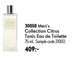 Oriflame Men's Collection Citrus Tonic Eau de Toilette erbjuda