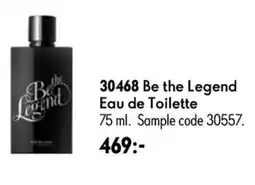 Oriflame Be the Legend Eau de Toilette erbjuda