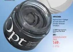 Oriflame Opt Optimals Purifying Clay Mask erbjuda