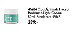 Oriflame Opt Optimals Hydra Radiance Light Cream erbjuda