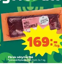 Stora Coop Färsk nötytterfilé erbjuda
