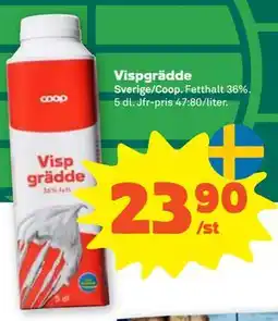 Stora Coop Vispgrädde erbjuda