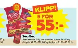 Stora Coop Tex-Mex, Medlemspris erbjuda