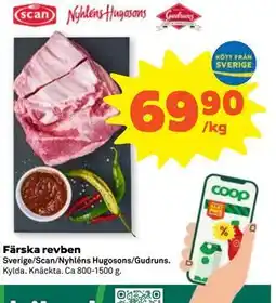 Stora Coop Färska revben erbjuda