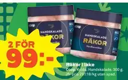 Stora Coop Räkor i lake erbjuda