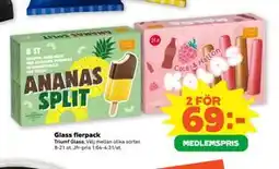 Stora Coop Glass flerpack, Medlemspris erbjuda