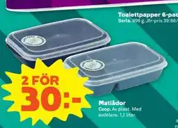 Stora Coop Matlådor erbjuda