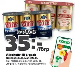 Stora Coop Alkoholfri öl 6-pack erbjuda