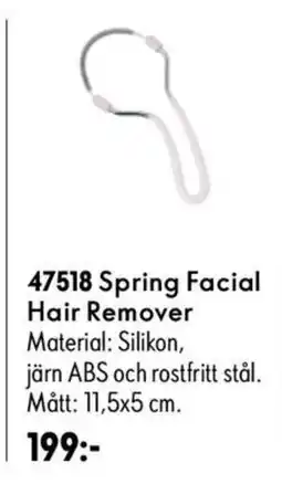 Oriflame Spring Facial Hair Remover erbjuda