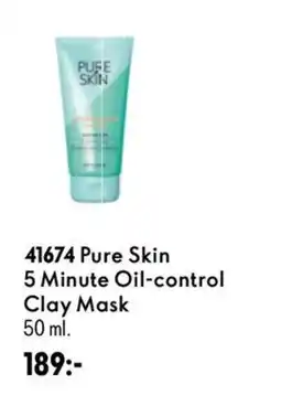 Oriflame Pure Skin 5 Minute Oil-control Clay Mask erbjuda