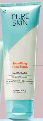 Oriflame Pure Skin Smoothing Face Scrub erbjuda