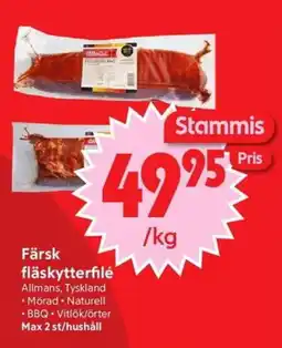 Nya Pulsen Färsk fläskytterfilé erbjuda