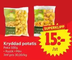 Nya Pulsen Kryddad potatis erbjuda