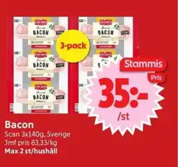 Nya Pulsen Bacon erbjuda