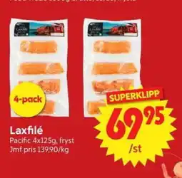 Nya Pulsen Laxfilé erbjuda