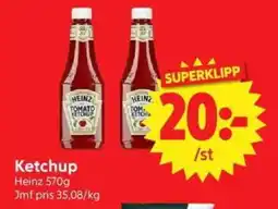 Nya Pulsen Ketchup erbjuda