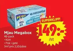 Nya Pulsen Mjau Megabox erbjuda
