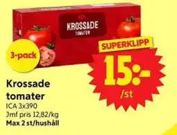 Nya Pulsen Krossade tomater erbjuda