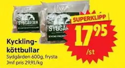 Nya Pulsen Kyckling- köttbullar erbjuda
