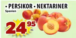 Matvärlden Tensta Persikor • Nektariner erbjuda