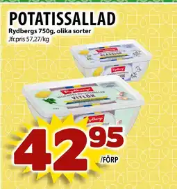 Matvärlden Tensta Rydbergs Potatissallad erbjuda