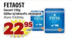 Matvärlden Tensta Garant Fetaost erbjuda