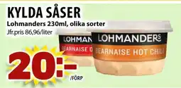 Matvärlden Tensta Lohmanders Kylda såser erbjuda