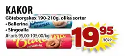 Matvärlden Tensta Göteborgskex Kakor erbjuda